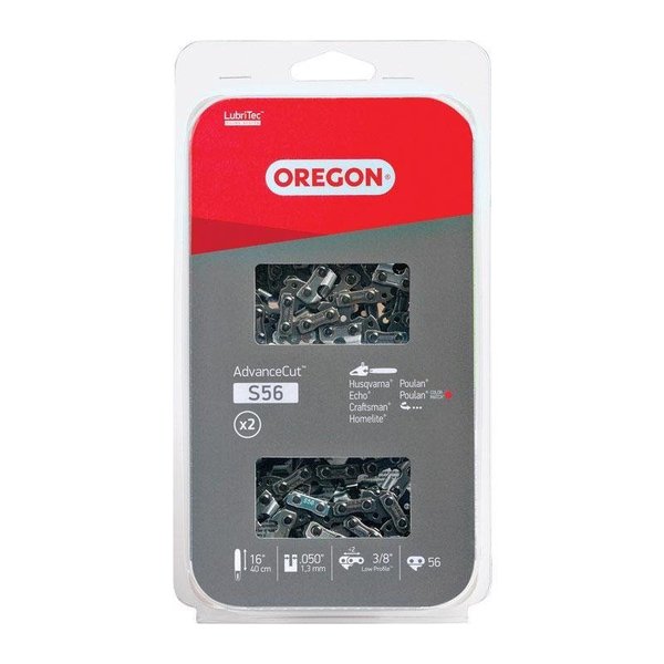 Oregon AdvanceCut 16 in. 56 links Chainsaw Chain S56T